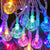 40 LEDs Crystal Ball Garland String Lights 6M Indoor Decor Holiday Lamp