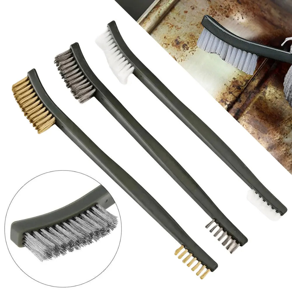 Rust Paint Metal Cleaner Brush 3PCS Universal Cleaning Rust Removal Kit