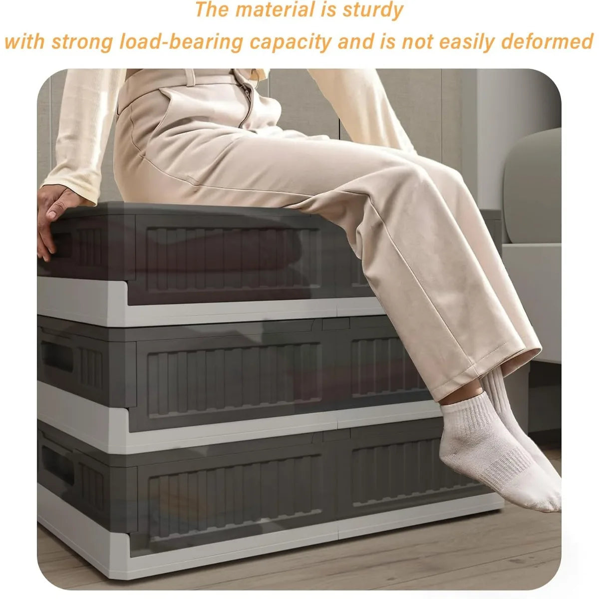 Rolling Underbed Storage Bins 8Gal 2-Pack for Bedroom Closet