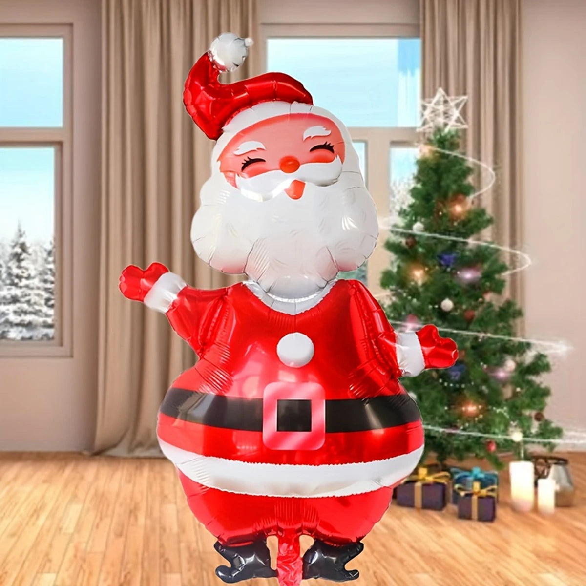 1PC Christmas Santa Balloon 119cm for Home Decor