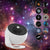 Galaxy Projector Night Light 360° Rotation Starry Sky Lamp USB Plug Projector for Kids, Bedroom, Wedding (12 in 1, White)