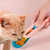 Cat Liquid Snack Spoon Food Squeezer for Easy Feeding (Green)