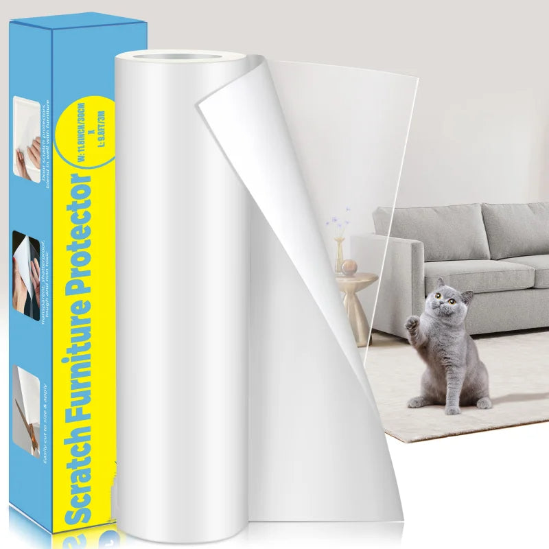 Cat Scratch Guard Tape Anti Scratch Deterrent for Sofa and Furniture (30 x 300cm)