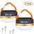 10W LED Camping Lantern 2 Pack, 1800mAh Battery USB Rechargeable Tent Light