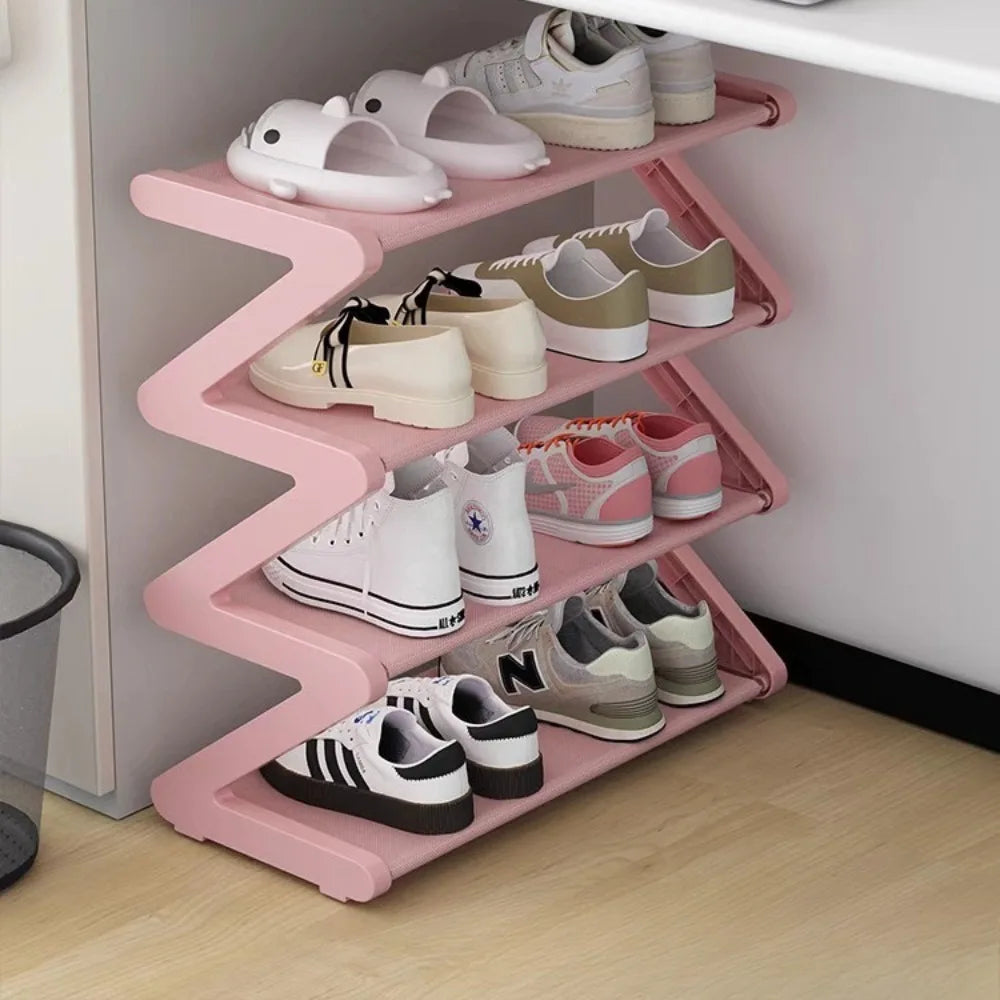 Simple Household Z-Rack Shoe Organizer