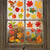 Thanksgiving Fall Leaves Window Clings, 64 Pieces