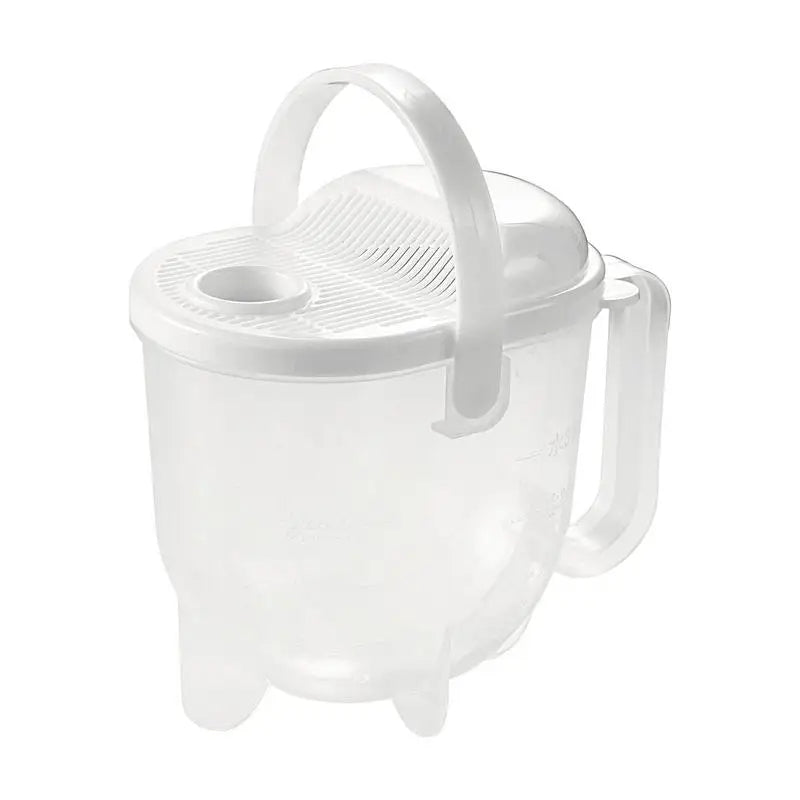 Rice Vegetable Washing Strainer Bowl with Lid
