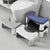 Portable Squat Stool Home Adult Bathroom Accessories (Black)