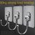 Big Size Hook Self-Adhesive 10 Pieces PVC Stainless Steel Transparent Multi-Purpose Wall Holder