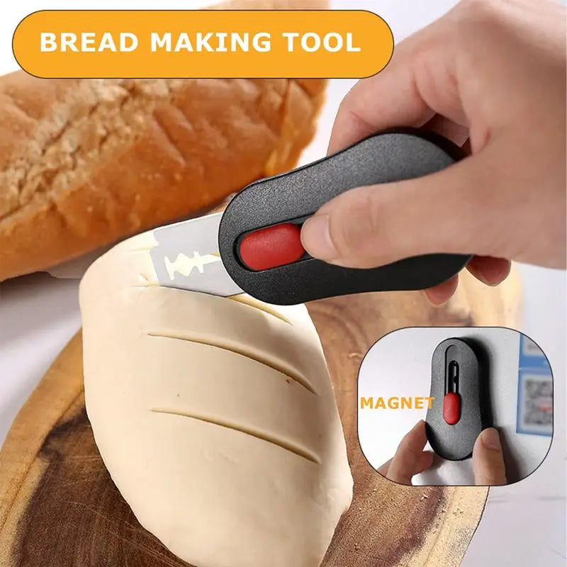 Magnetic Flexible Sourdough Lame Bread Slicer Baking Tool