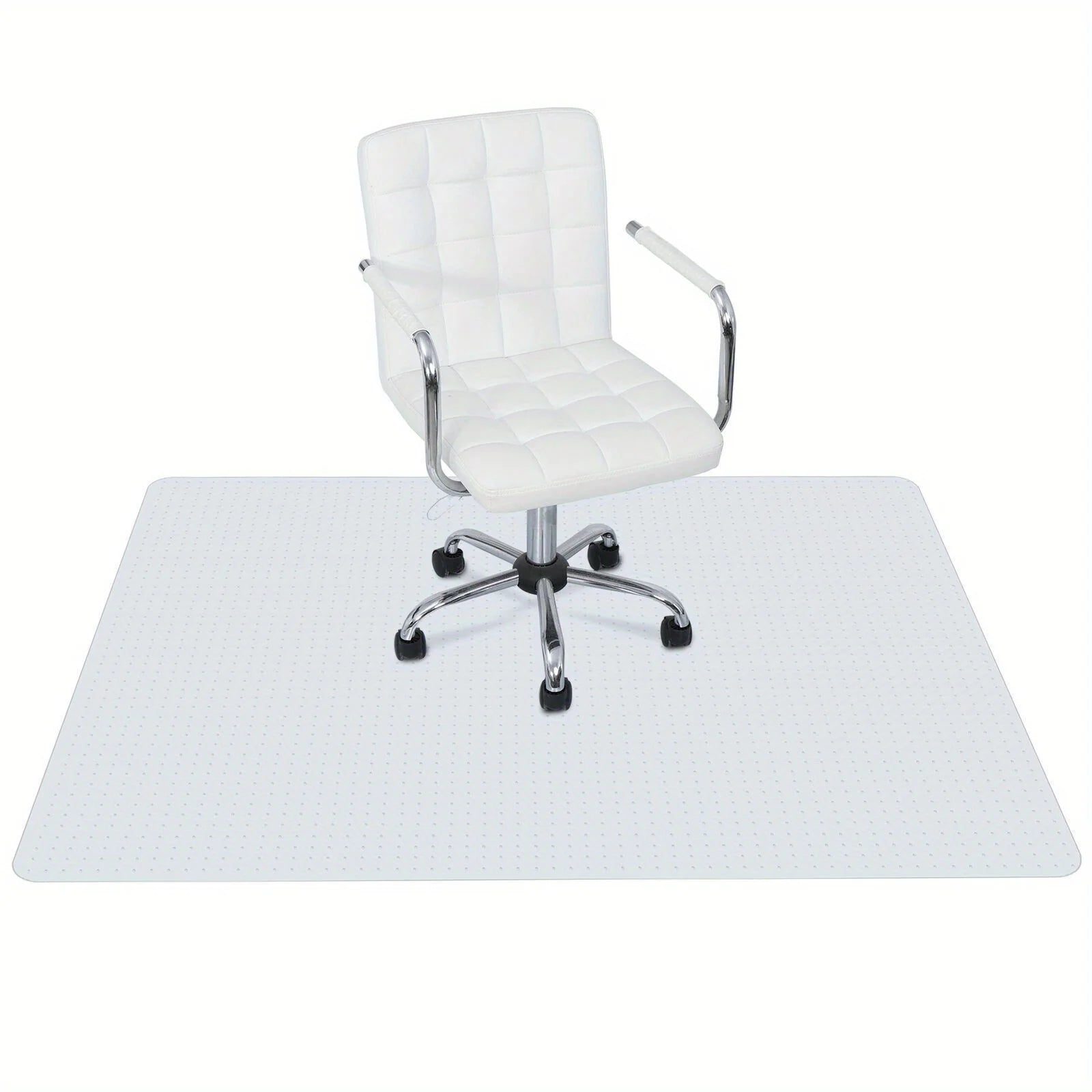 Non-Slip PVC Chair Mat – Home & Office Floor Protector Easy Maintenance 60.2" x 46.4"