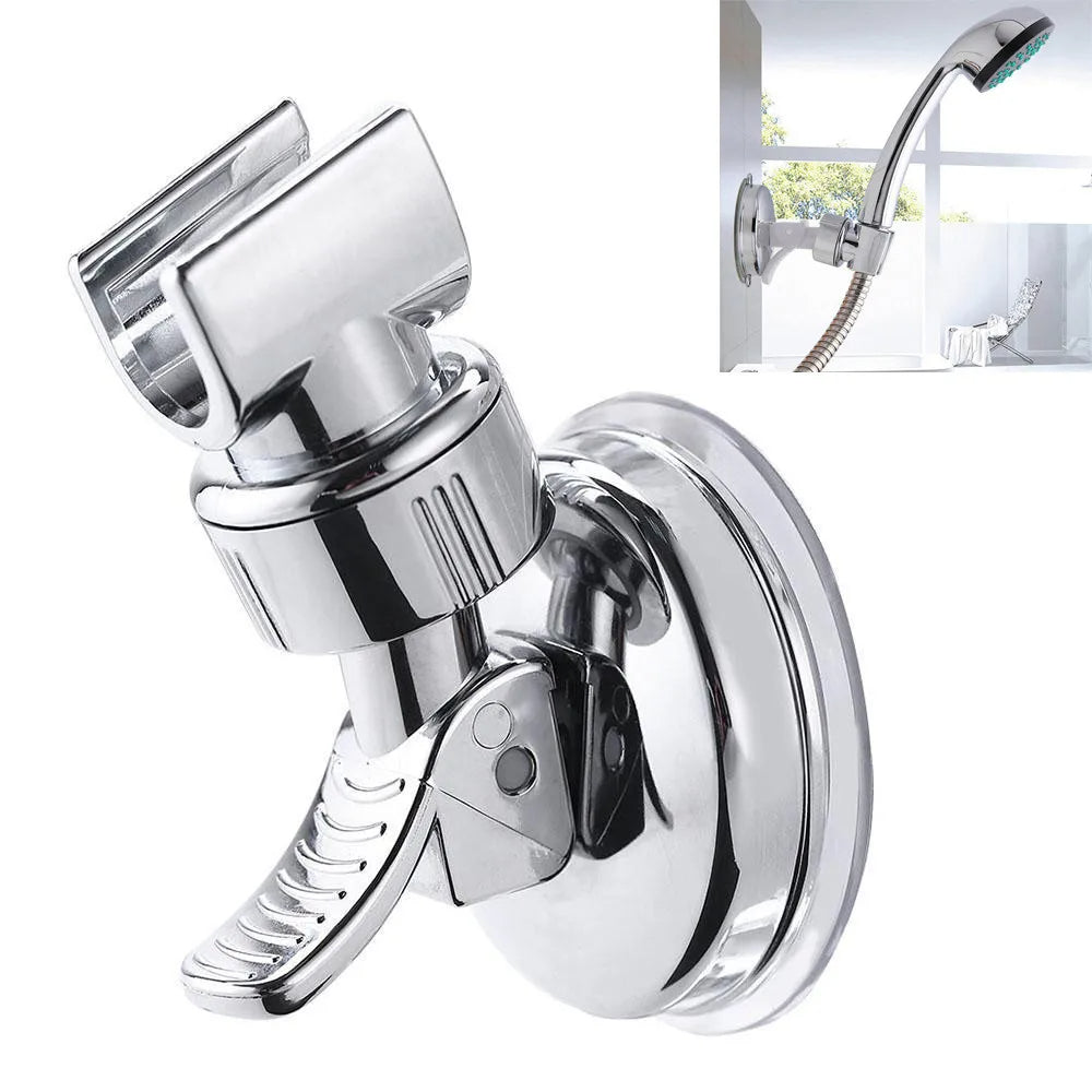 Shower Head Holder Bathroom Strong Vacuum Suction Cup Wall Mount Holder