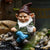 Gnome Dwarf Rocking Chair Ornament for Outdoor Patio