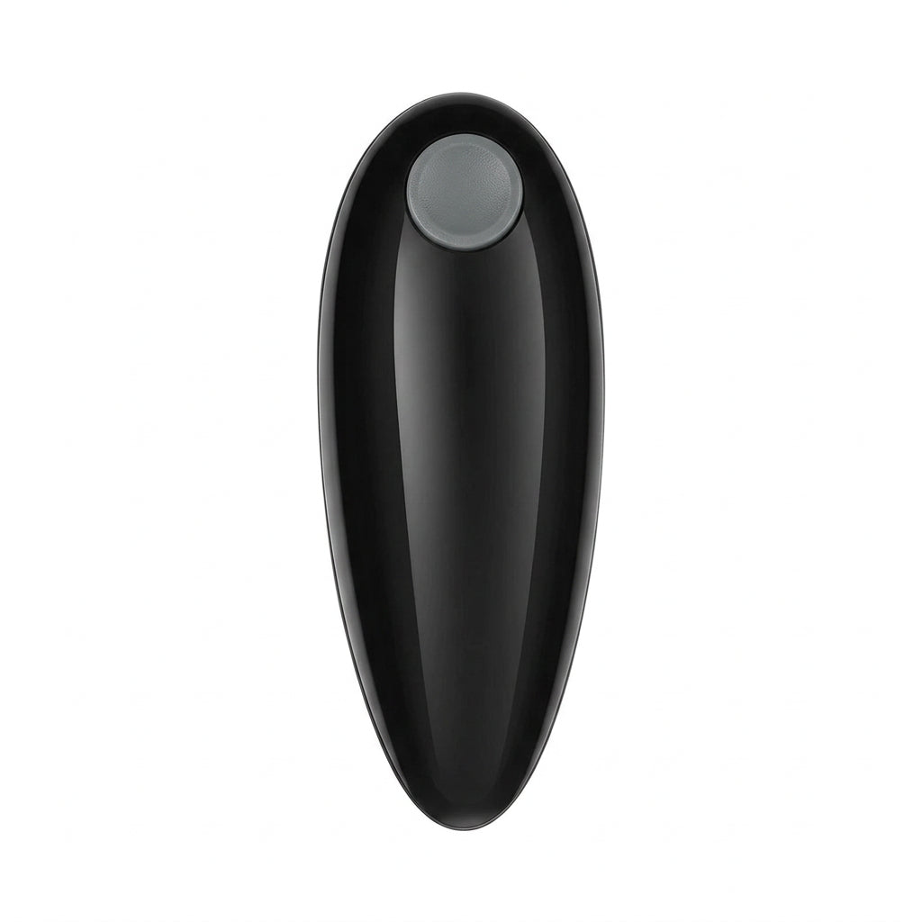 Cordless Electric Can Opener – Battery-Powered Kitchen Tool for Easy Opening, Home &amp; Camping (Black)