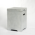 Outdoor Propane Tank Hideaway Table Light Gray Side Handles