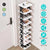 Detachable Multi Layer Shoe Rack Storage Organizer 9-Tier (Black)