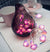 20 LED Pink Love Heart String Fairy Lights