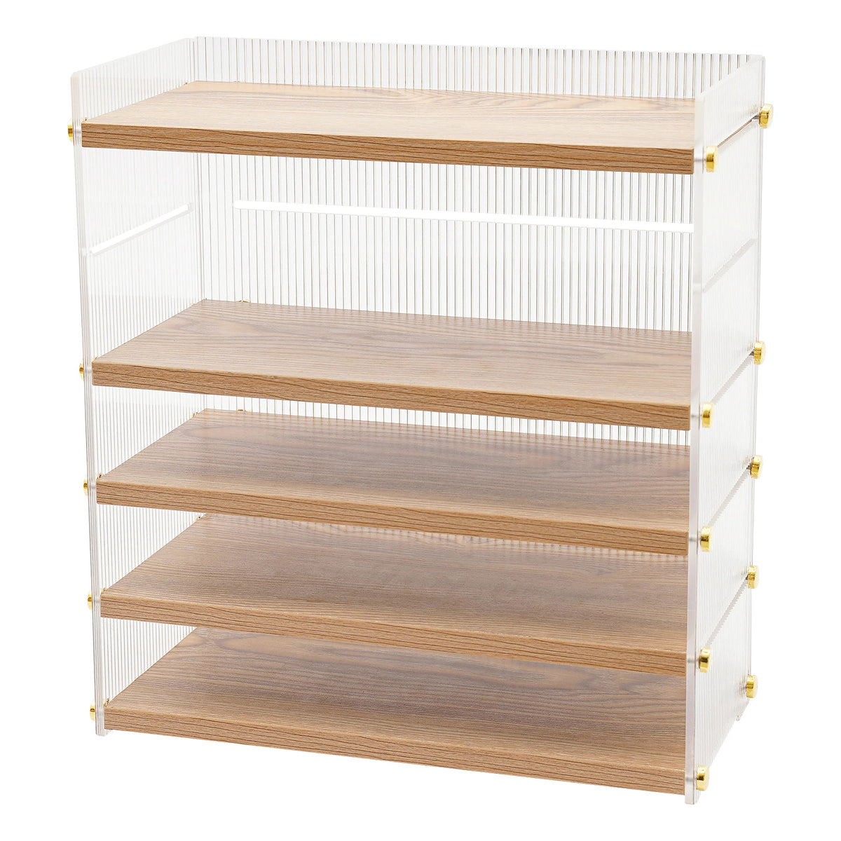 5-Layer Desktop Organizer Cabinet Free-Standing Storage Box