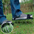 5cm Long Nail Lawn Aerator Shoes for Loose Soil (Green)