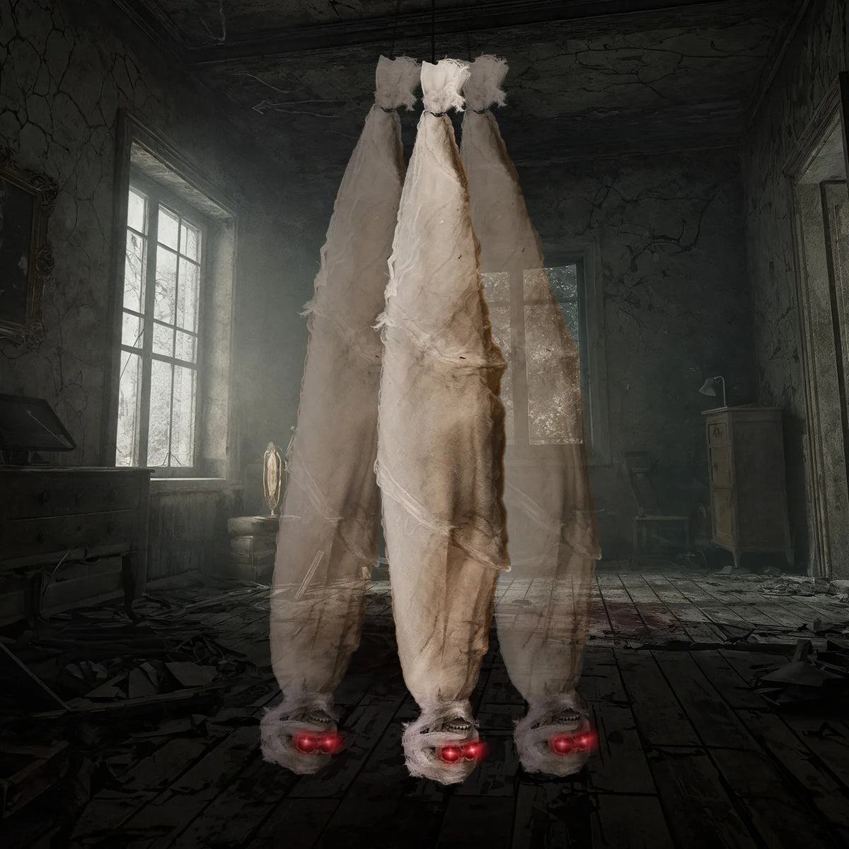 Halloween Decoration Indoor Hanging Corpse Sound-Activated 3FT