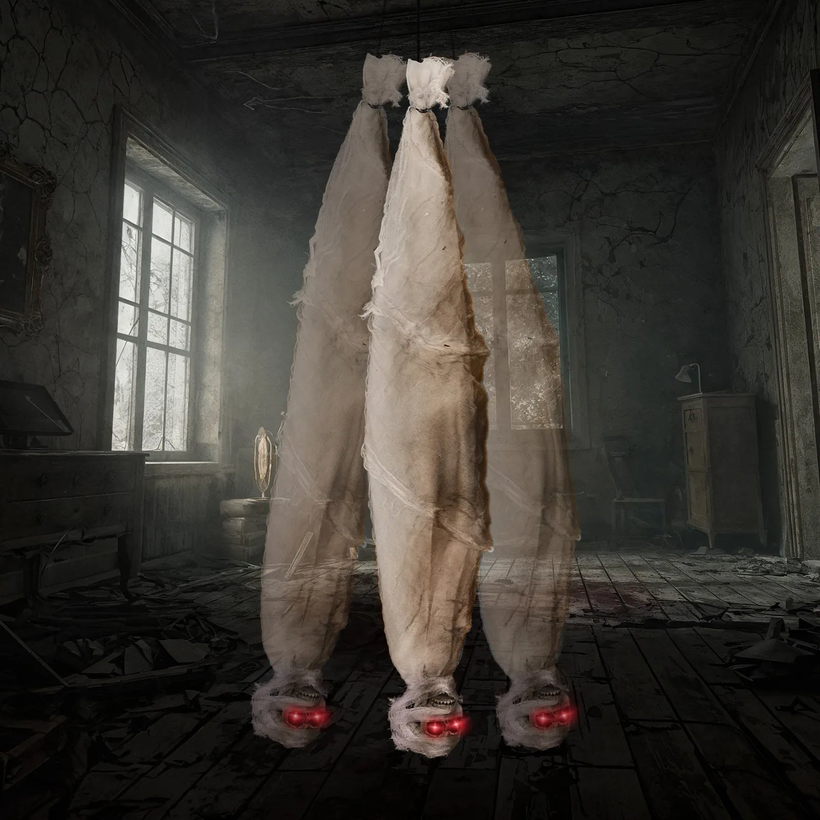 Halloween Decoration Indoor Hanging Corpse Sound-Activated 3FT