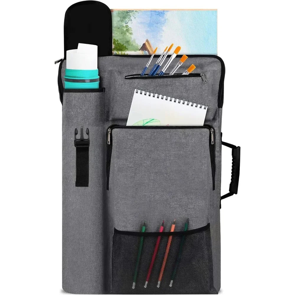 Artist Portfolio Set Art Case 18" x 24" (Gray)