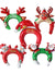 Santa Claus Hair Clasp 5PCS for Christmas Party Decorations