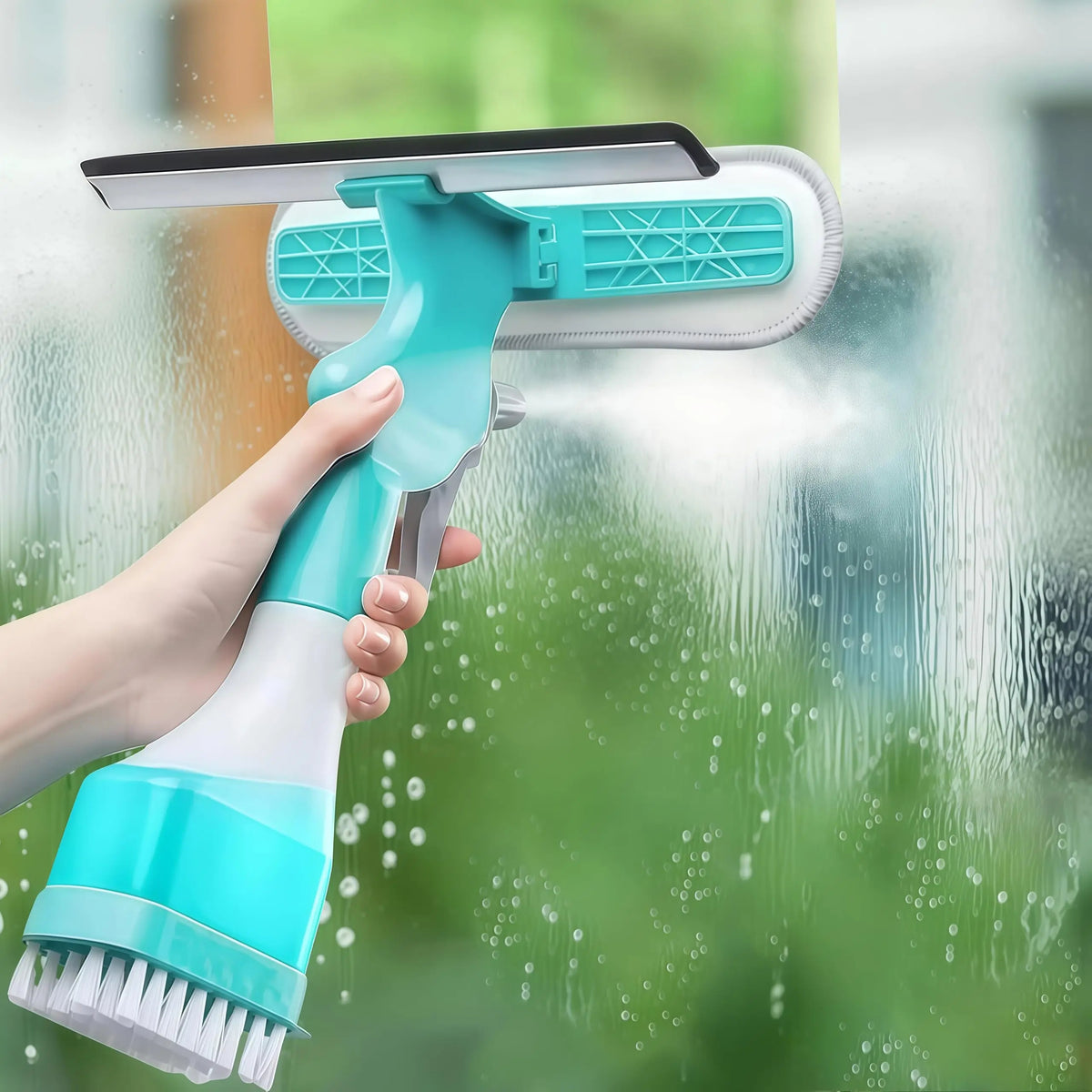 Window Squeegee Cleaning Kit Professional All-in-One Tool