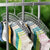 Stainless Steel Clothes Drying Hanger 20-Peg Windproof Laundry Hanger, Socks & Underwear