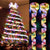 Christmas String Lights 10 Meter for Indoor Outdoor Christmas Decoration (Colorful)