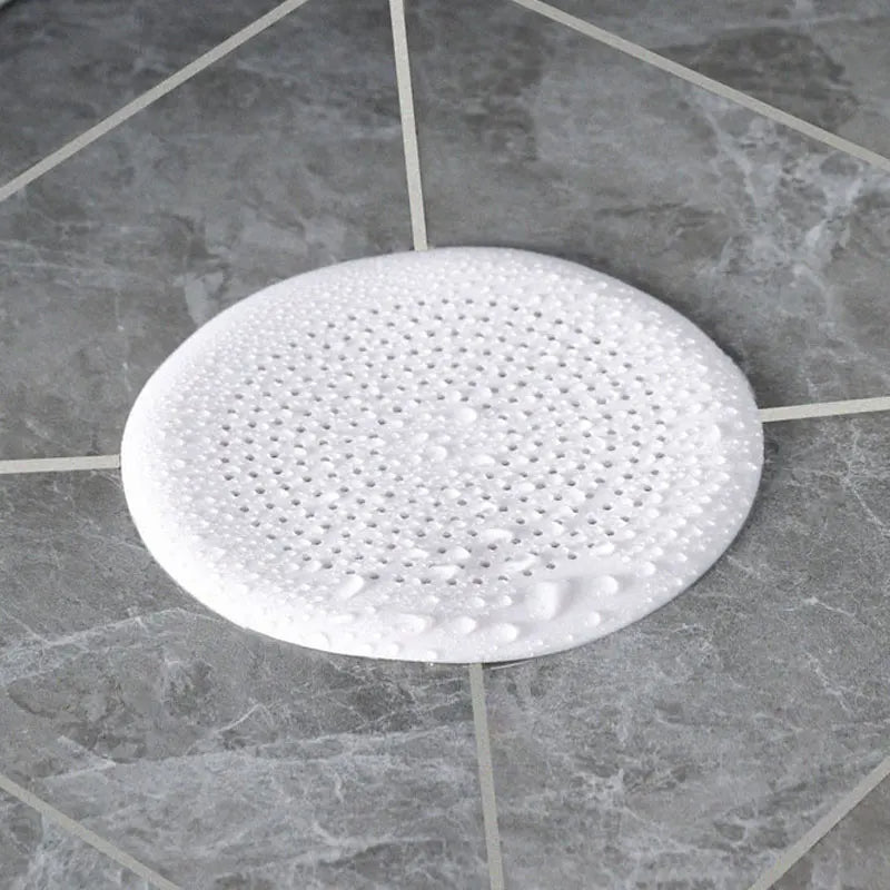 Bathtub Shower Floor Drain Stopper 1 Pcs (White)