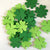 Four Leaf Clover Foam Shapes for St. Patrick's Day Crafts & Decorations