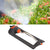 Automatic Oscillating Sprinkler: Effortless Watering for Lawns & Gardens (19 Holes, 4 Modes)