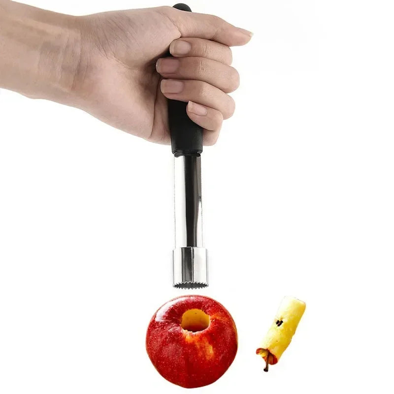 Stainless Steel Apple Corer and Slicer Multi-Function Fruit Seed Core Remover