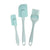 3Pcs Silicone Spatula Nonstick Set for Baking Kitchen Cooking