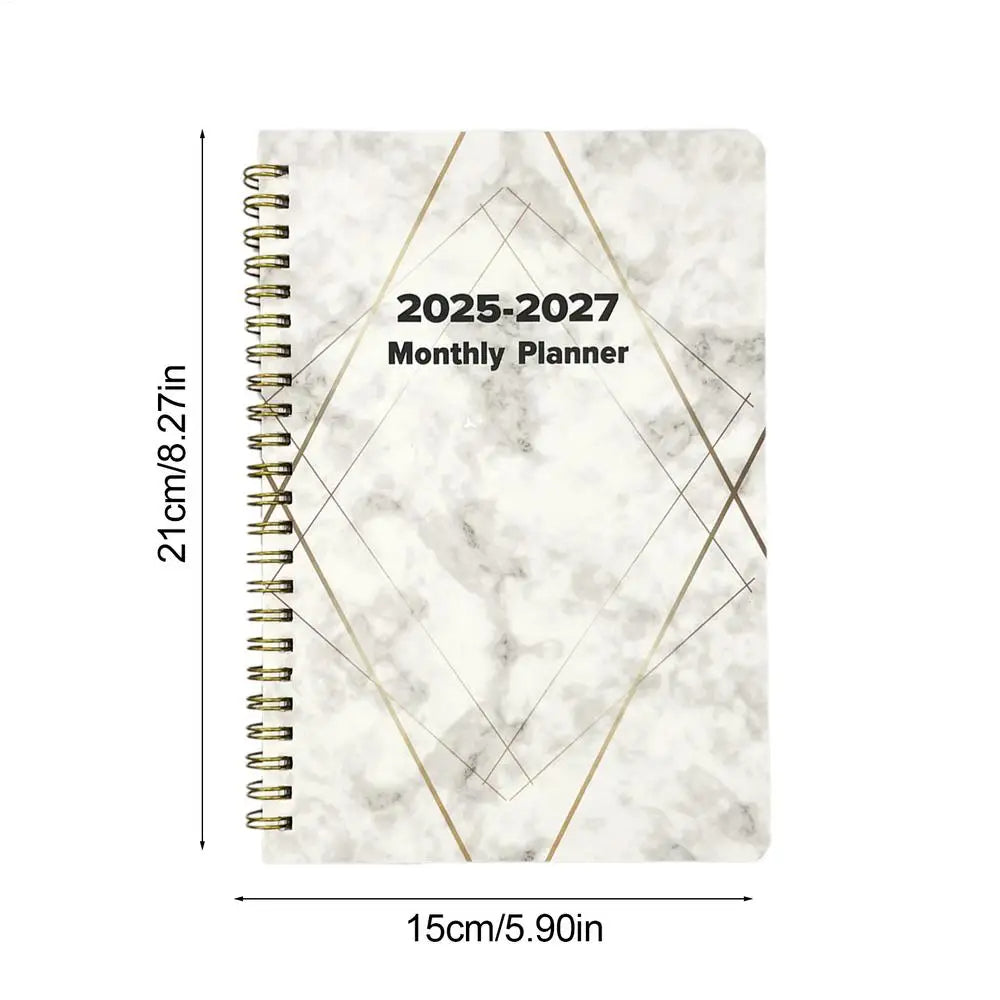 2025-2027 Monthly Weekly Planner for Students Kids & Teachers