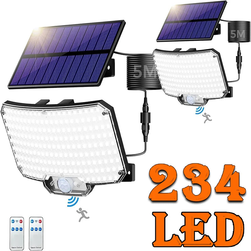 Solar Light LED 2PCS Super Bright Motion Sensor