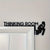 Modern Metal Toilet Door Sign 1pc Decorative Door Frame Pendant