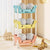 3-Tier Storage Trolley Toys, Books, Snacks with Wheels Kids Organizer