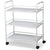 3-Tier Lockable Home Trolley with Wheels