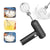 Cordless Electric Mini Egg Beater 3-Speed Baking Mixer (Black)