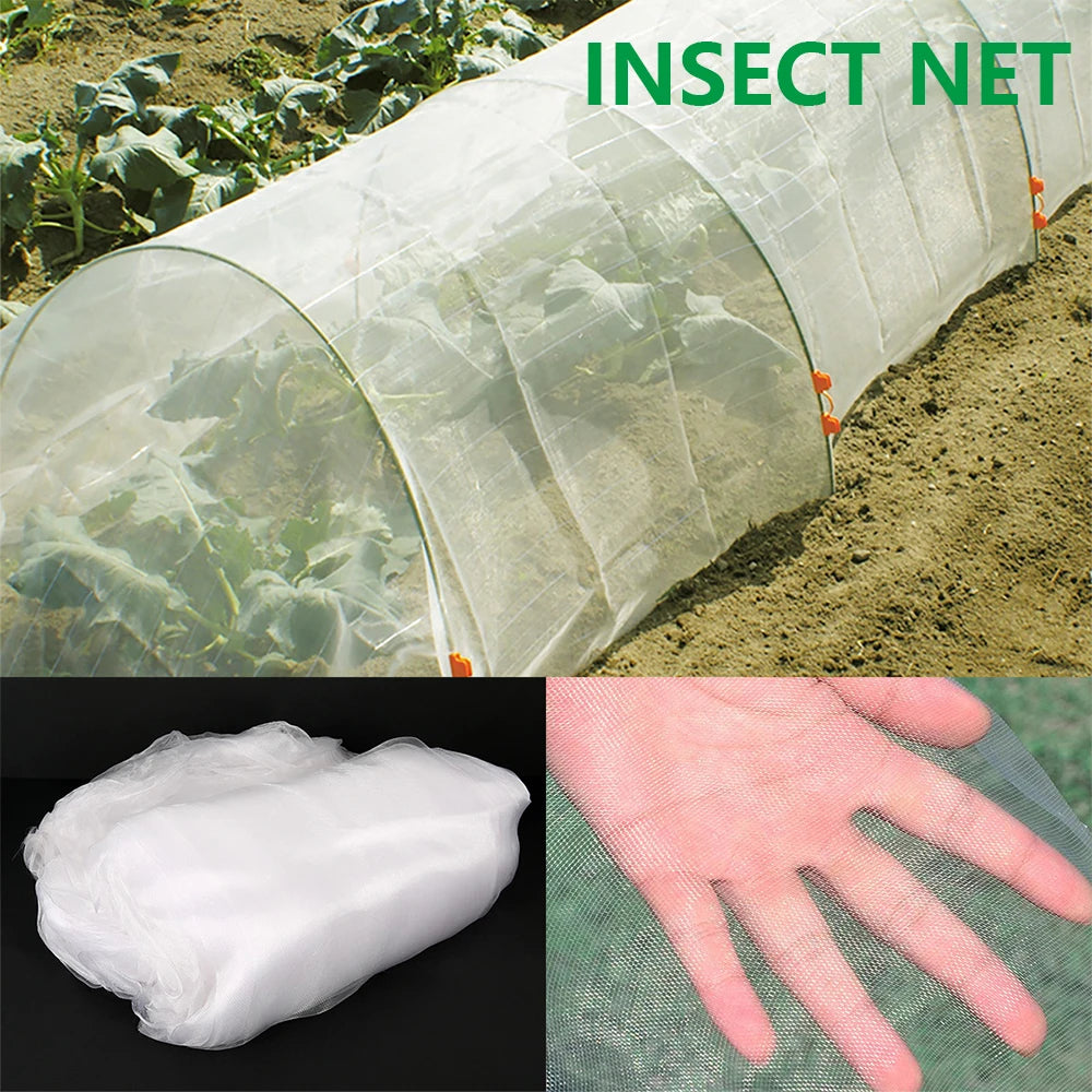 Greenhouse Pest Control Net Protects Vegetables & Flowers (3x4m)