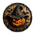 Halloween Wooden Pumpkin Head Horror Pendant