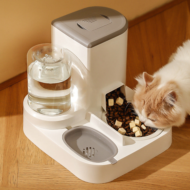 Automatic Cat Feeding and Water Feeding Device Ceramic Bowl (Green)