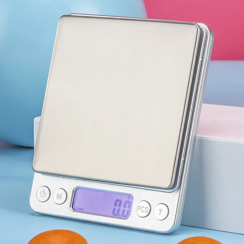 Digital Kitchen Scale 3000g/0.1g Food & Jewelry Scale with LCD Display/Tare