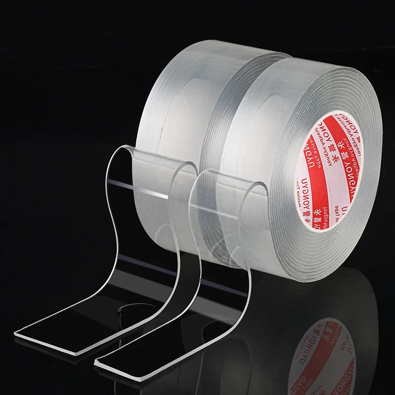 Transparent Single-Sided Nano Tape for Kitchen Bathroom Supplies