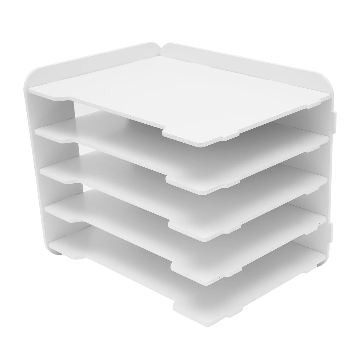 5-Tier Office File Organizer with Top Shelf