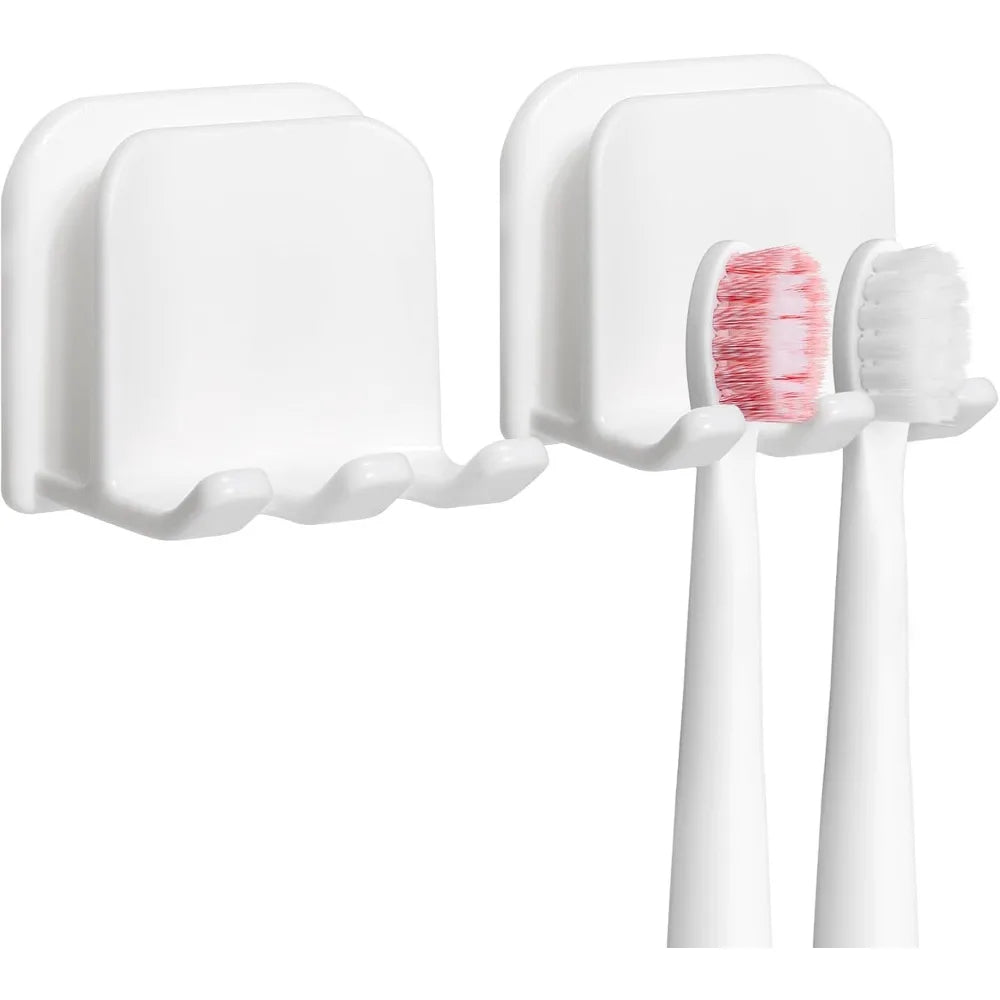 Self-Adhesive Wall Mount for Bathroom Organization (2-Piece Set)