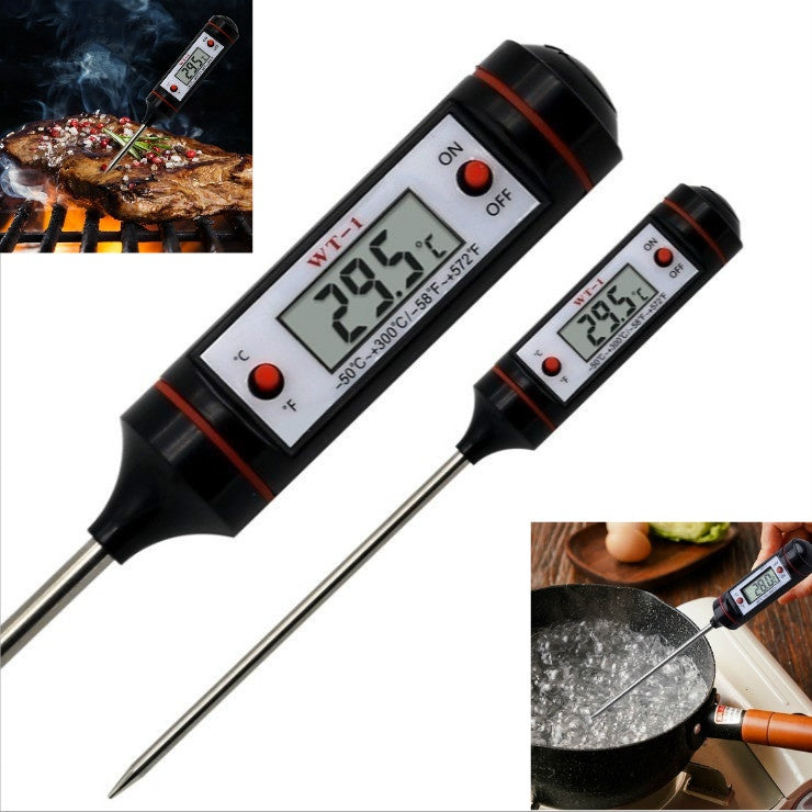 Digital Meat Thermometer Cooking Food Kitchen Probe Water Milk Oil