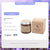 1pc Brown Glass Cup Aromatherapy Candle Smokeless Scented Candle (Lavender)